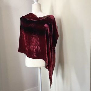 Handmade Hand-dyed Velvet Shawl